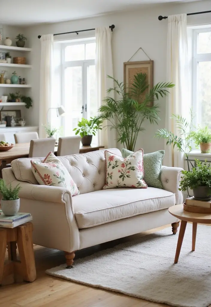 25 Beige Sofa with Pillows Ideas That Feel Effortlessly Chic 16 25 Beige Sofa with Pillows Ideas That Feel Effortlessly Chic - 16. Outdoor-Inspired