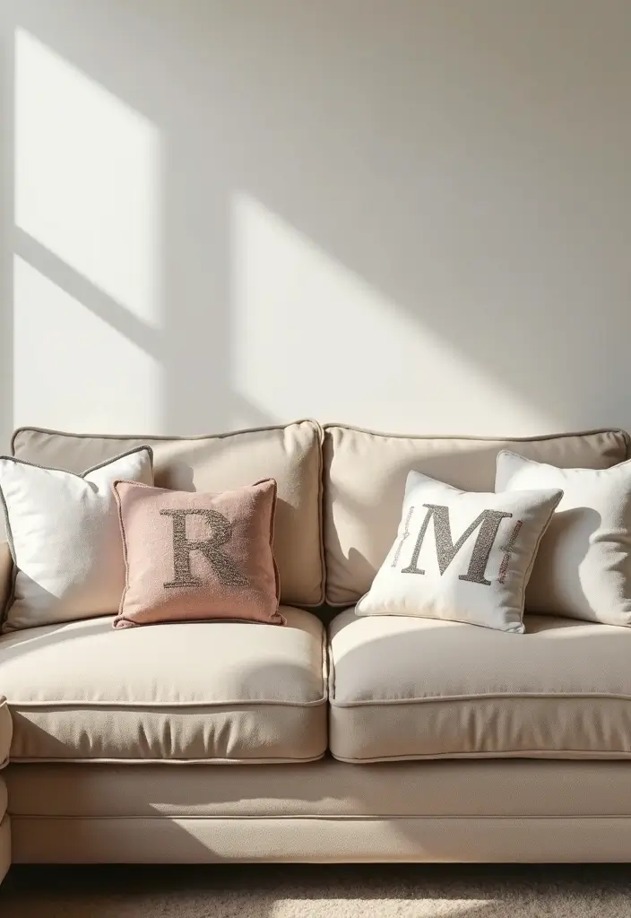 25 Beige Sofa with Pillows Ideas That Feel Effortlessly Chic 24 25 Beige Sofa with Pillows Ideas That Feel Effortlessly Chic - 24. Custom Creations