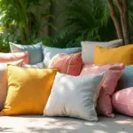 25 Outdoor Pillow Color Schemes That Refresh Your Patio Instantly