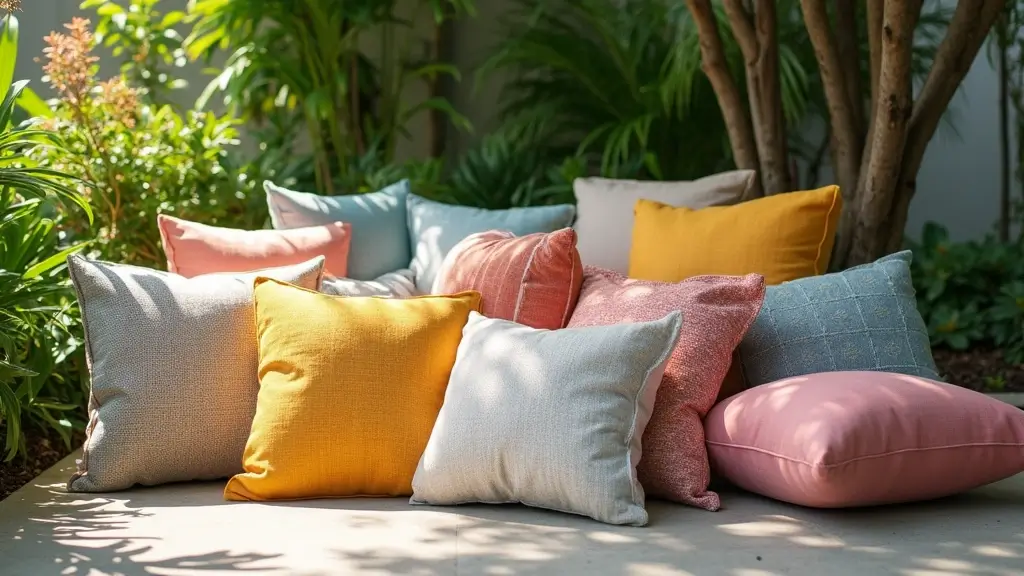 25 Outdoor Pillow Color Schemes That Refresh Your Patio Instantly