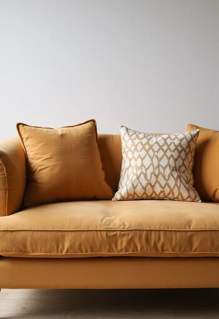 25 Tan Couch Pillow Ideas That Feel Neutral and Inviting 4 25 Tan Couch Pillow Ideas That Feel Neutral and Inviting - 4. Geometric Patterns