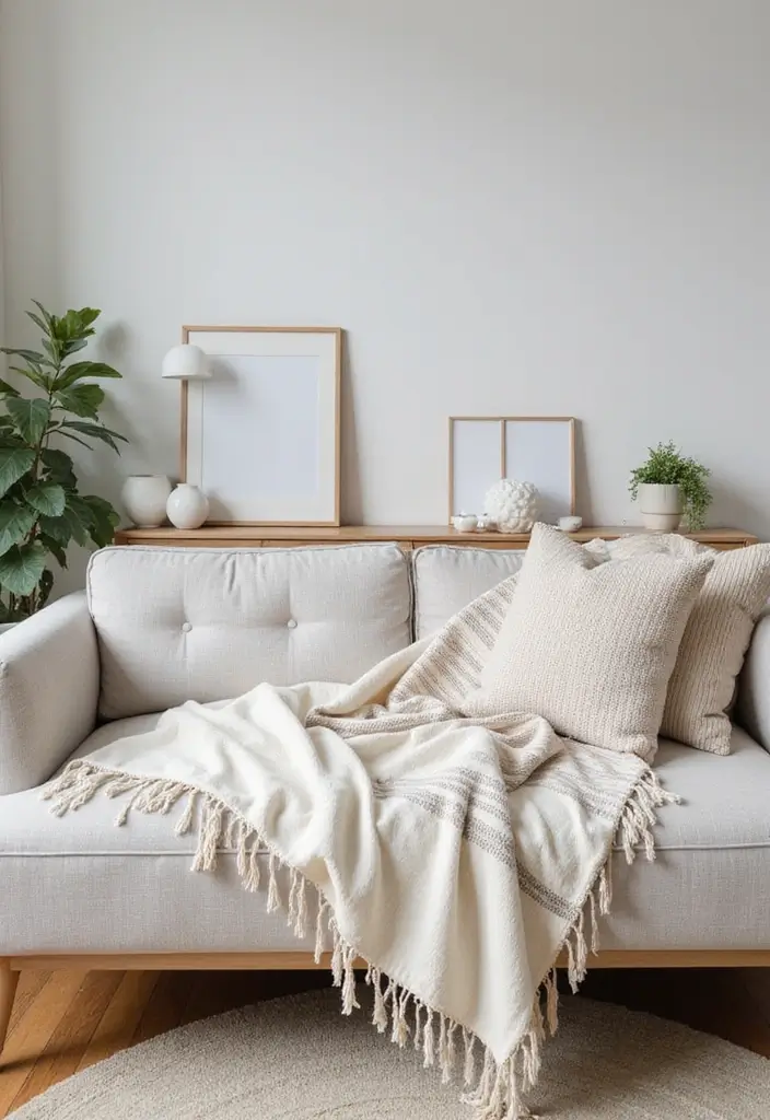 25 Throws on Sofas That Instantly Elevate Any Living Room 3 25 Throws on Sofas That Instantly Elevate Any Living Room - 3. Woven Cotton Textures