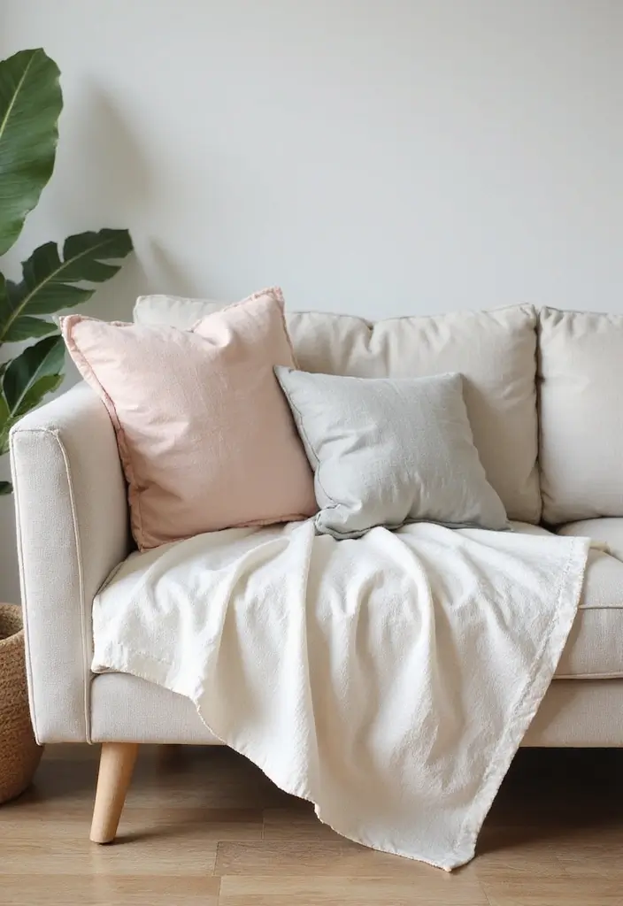 25 Throws on Sofas That Instantly Elevate Any Living Room 5 25 Throws on Sofas That Instantly Elevate Any Living Room - 5. Lightweight Linen Throws