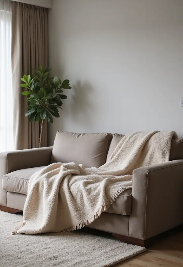 25 Throws on Sofas That Instantly Elevate Any Living Room 9 25 Throws on Sofas That Instantly Elevate Any Living Room - 9. Cashmere Throws for Luxurious Comfort