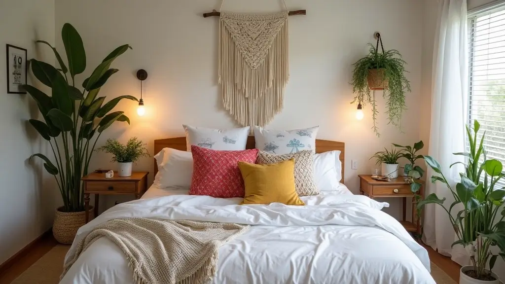 25 White Bedding Ideas with Colorful Pillows That Pop