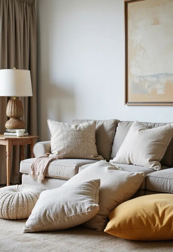 26 Floor Pillow Ideas for Living Rooms: Cozy and Functional Decor 27 26 Floor Pillow Ideas for Living Rooms: Cozy and Functional Decor - Conclusion