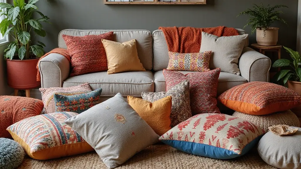 26 Floor Pillow Ideas for Living Rooms: Cozy and Functional Decor