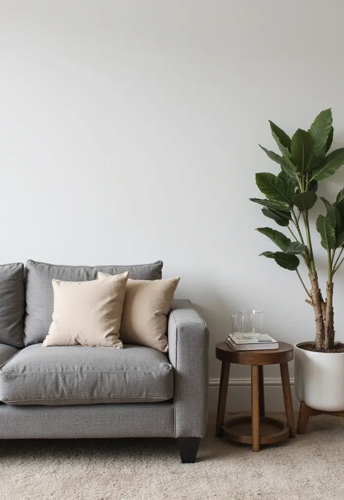 26 Grey Couch with Beige Pillows That Feel Perfectly Balanced 23 26 Grey Couch with Beige Pillows That Feel Perfectly Balanced - 23. Versatile Accent Tables