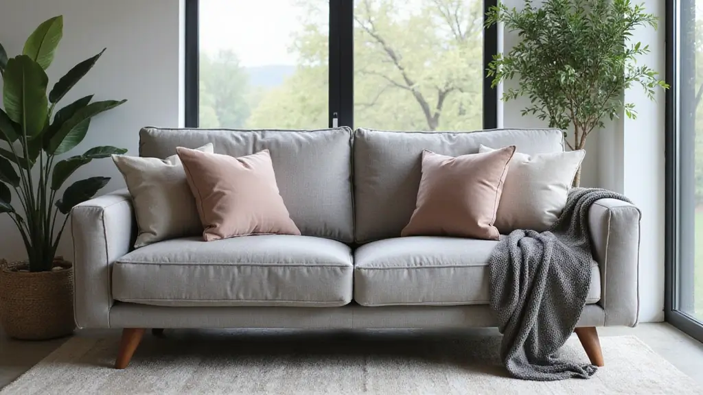 26 Grey Sofa with Pillows Ideas: Neutral Yet Never Boring