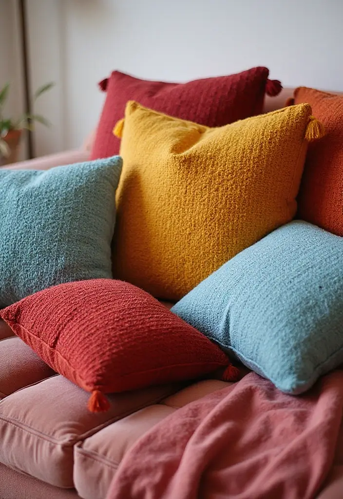 26 Sims 4 CC Couch Pillows to Elevate Your Virtual Home Design 1 26 Sims 4 CC Couch Pillows to Elevate Your Virtual Home Design - 1. Textured Tassel Pillows