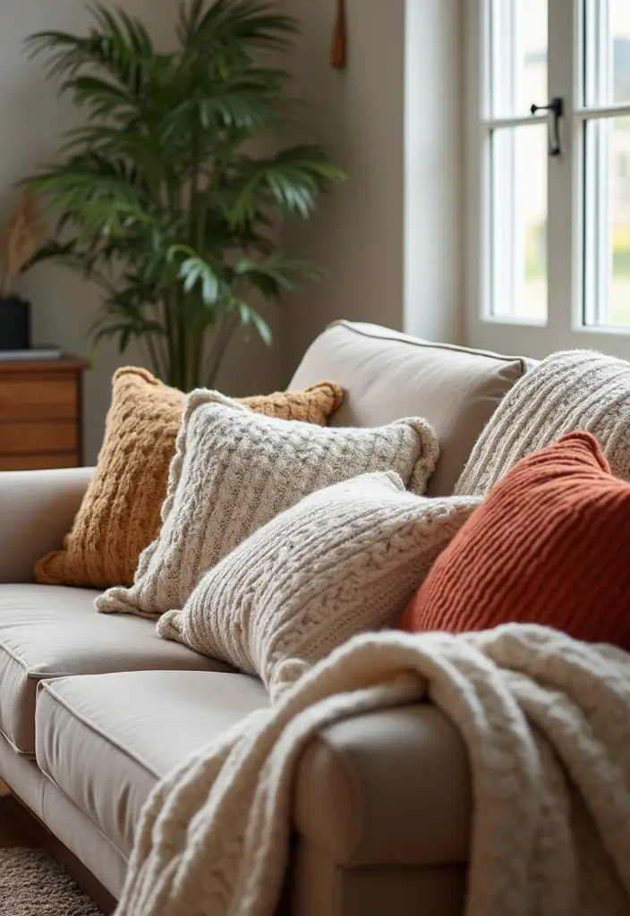 26 Sims 4 CC Couch Pillows to Elevate Your Virtual Home Design 10 26 Sims 4 CC Couch Pillows to Elevate Your Virtual Home Design - 10. Knit and Crocheted Pillows