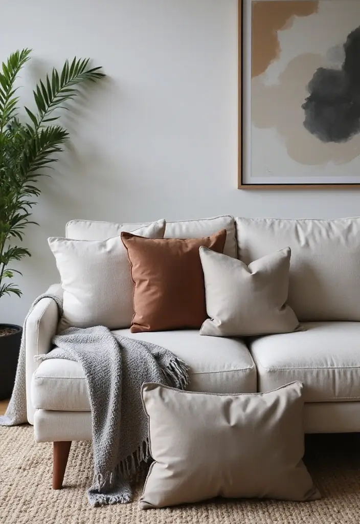 26 Sims 4 CC Couch Pillows to Elevate Your Virtual Home Design 11 26 Sims 4 CC Couch Pillows to Elevate Your Virtual Home Design - 11. Monochrome Pillows