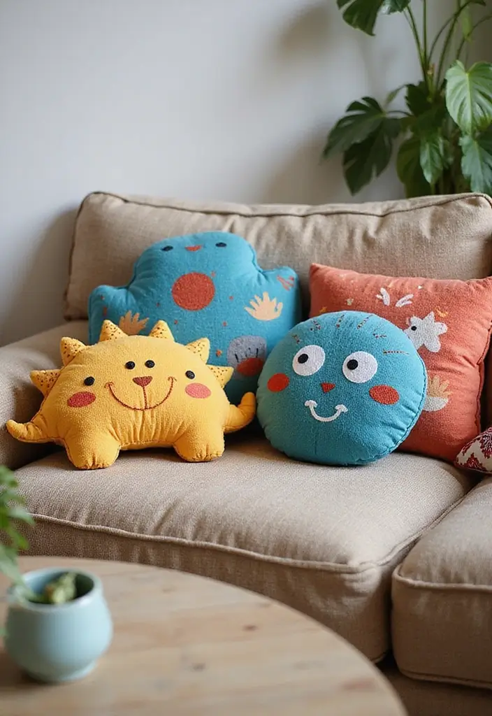 26 Sims 4 CC Couch Pillows to Elevate Your Virtual Home Design 21 26 Sims 4 CC Couch Pillows to Elevate Your Virtual Home Design - 21. Whimsical Shape Pillows