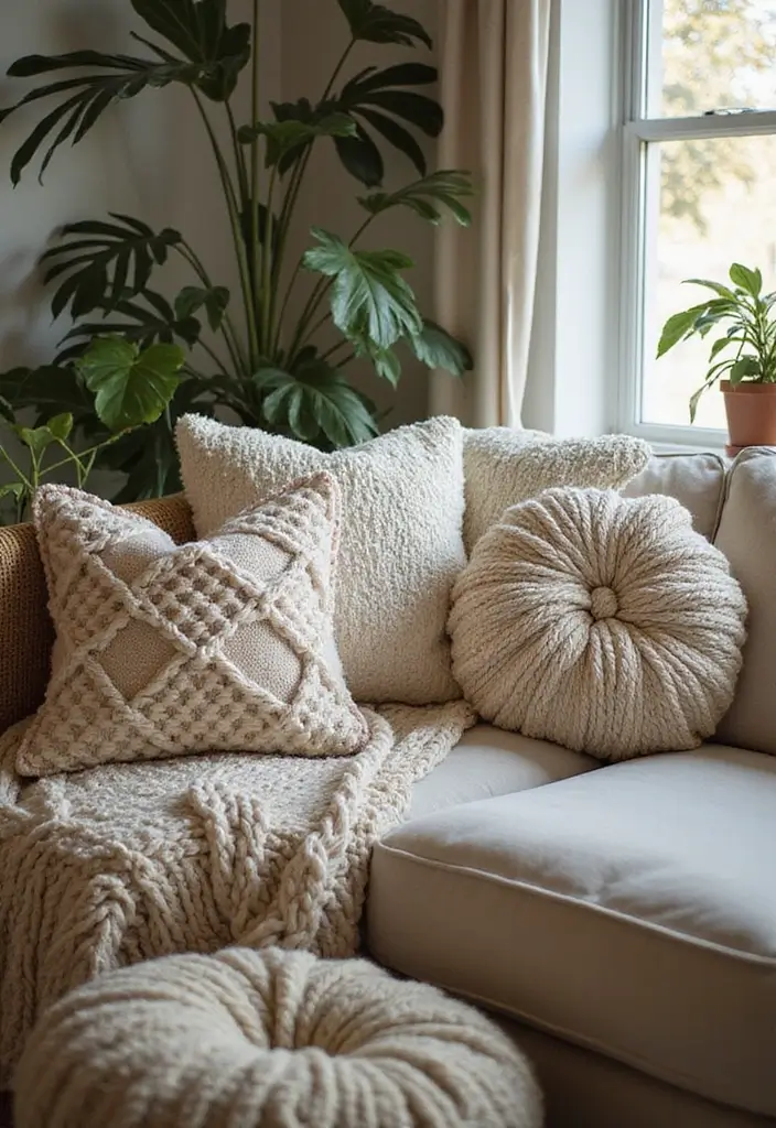 26 Sims 4 CC Couch Pillows to Elevate Your Virtual Home Design 5 26 Sims 4 CC Couch Pillows to Elevate Your Virtual Home Design - 5. Boho Macramé Pillows