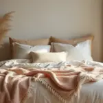 26 Throw Blanket and Pillow Ideas for Beds You’ll Love