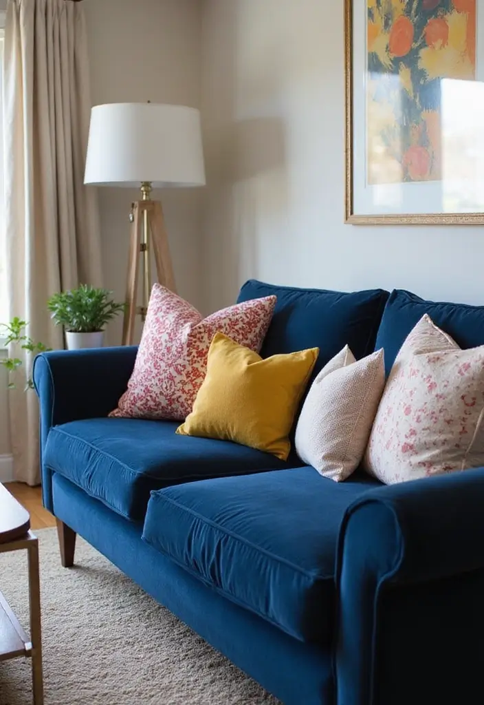 26 Throw Pillows for a Navy Blue Couch That Instantly Elevate Your Space 27 26 Throw Pillows for a Navy Blue Couch That Instantly Elevate Your Space - Conclusion