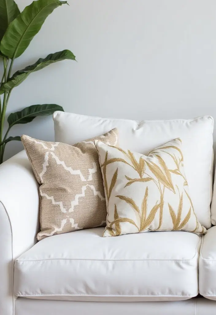 27 Pillows for a White Couch That Bring Warmth and Style 14 27 Pillows for a White Couch That Bring Warmth and Style - 14. Reversible Pillows