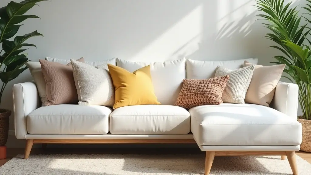 27 Pillows for a White Couch That Bring Warmth and Style
