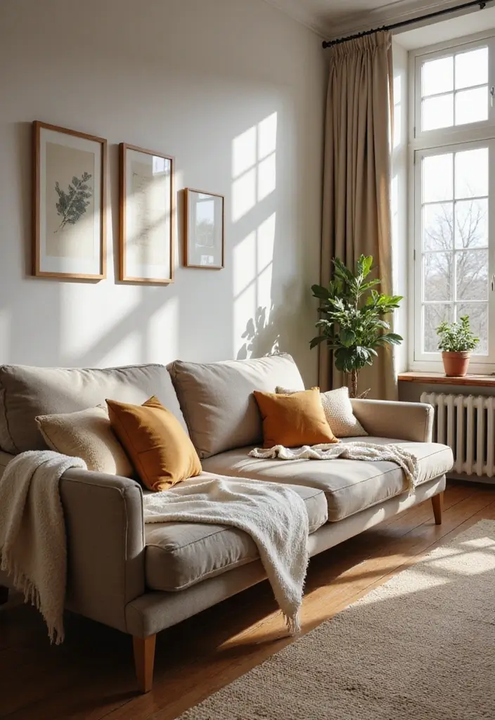 27 Sofa Decorating Ideas with Pillows That Transform Your Space 6 27 Sofa Decorating Ideas with Pillows That Transform Your Space - 6. Play with Pillow Arrangements