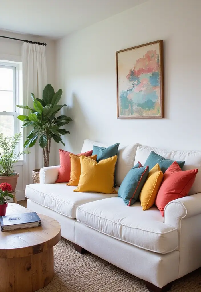 27 White Couch with Colorful Pillows Bright and Playful Decor Ideas 28 27 White Couch with Colorful Pillows Bright and Playful Decor Ideas - Conclusion
