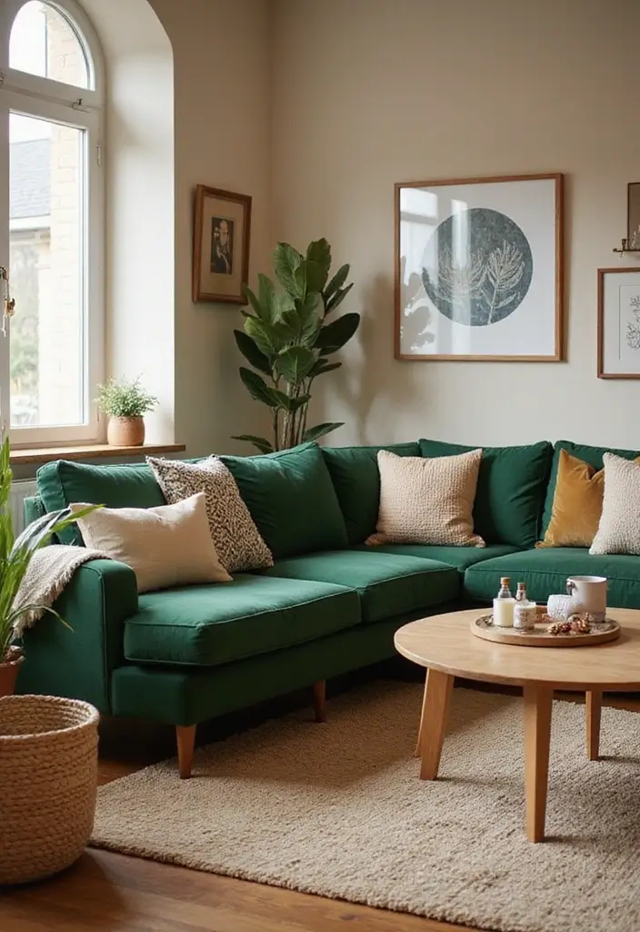 28 Green Couch with Pillows Ideas for a Fresh Cozy Vibe 29 28 Green Couch with Pillows Ideas for a Fresh Cozy Vibe - Conclusion