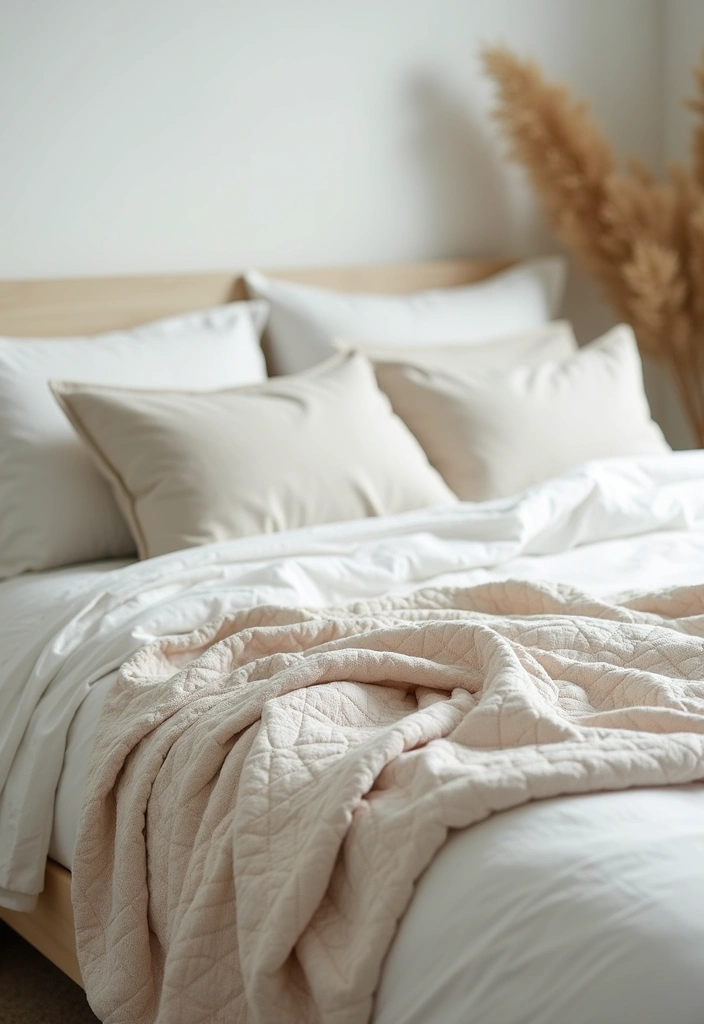 28 Quilted Bed Throw Ideas for Warmth and Texture 11 28 Quilted Bed Throw Ideas for Warmth and Texture - 11. Lightly Quilted Throw for Summer