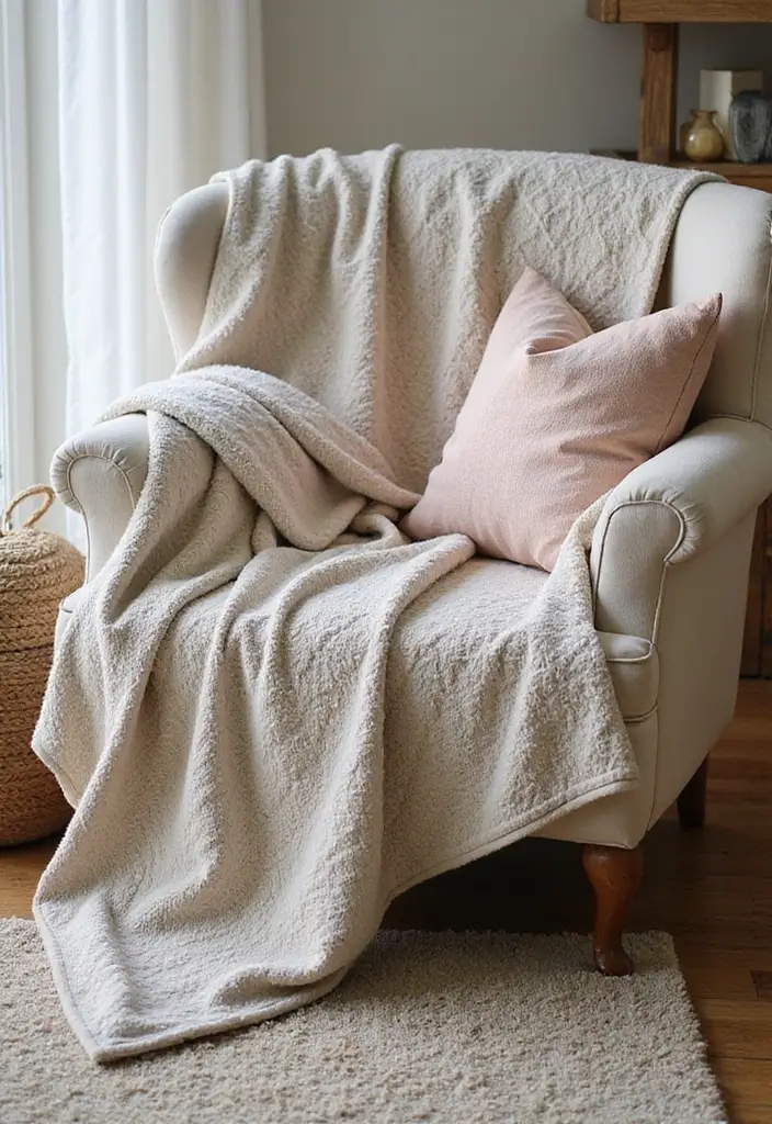 28 Quilted Bed Throw Ideas for Warmth and Texture 13 28 Quilted Bed Throw Ideas for Warmth and Texture - 13. Quilted Throw with Fleece Backing