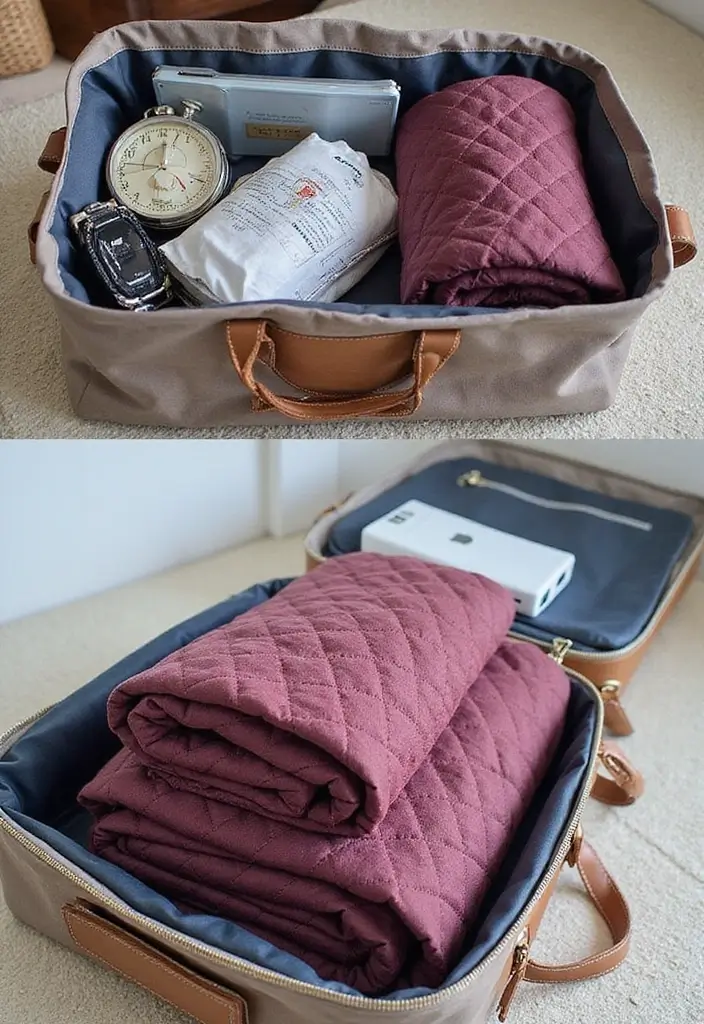 28 Quilted Bed Throw Ideas for Warmth and Texture 22 28 Quilted Bed Throw Ideas for Warmth and Texture - 22. Quilted Throws for Travel