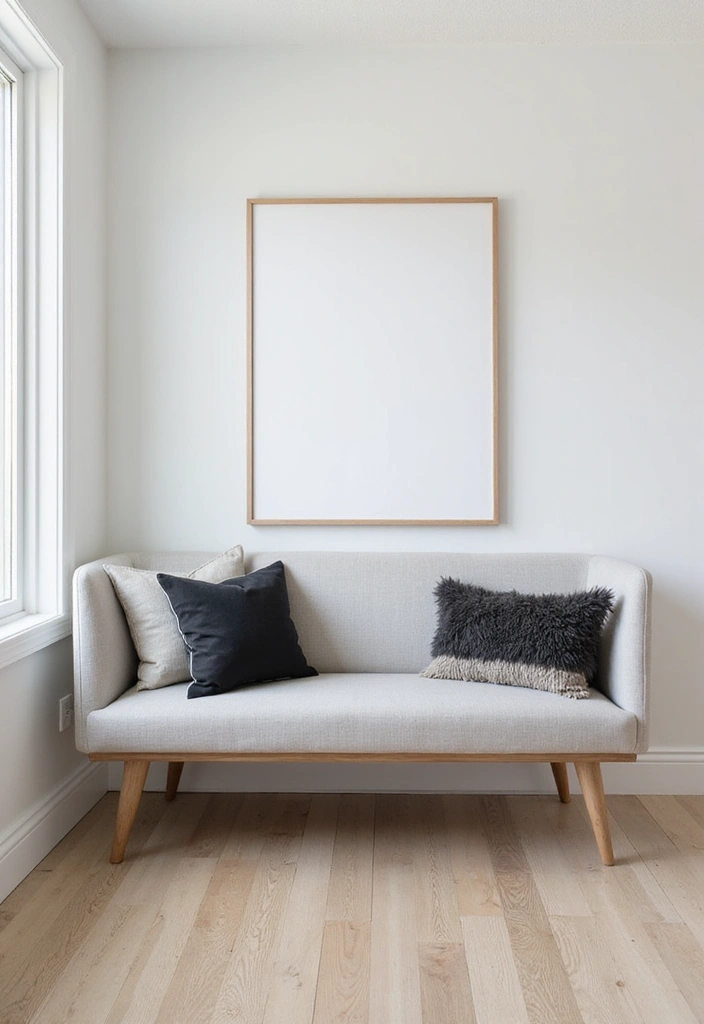 30 Benches with Pillows Ideas for Entryways and Cozy Corners 22 30 Benches with Pillows Ideas for Entryways and Cozy Corners - 22. Sleek Modern Lines