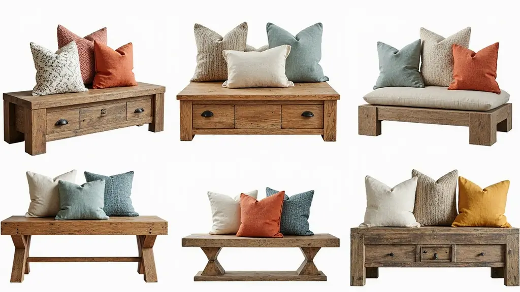 30 Benches with Pillows Ideas for Entryways and Cozy Corners