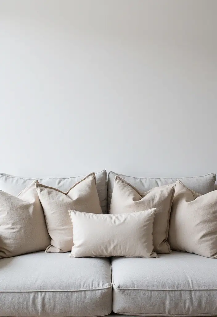 30+ Best Pillows for a Light Grey Couch: Neutral Yet Stylish 14 30+ Best Pillows for a Light Grey Couch: Neutral Yet Stylish - 14. The Power of Neutral