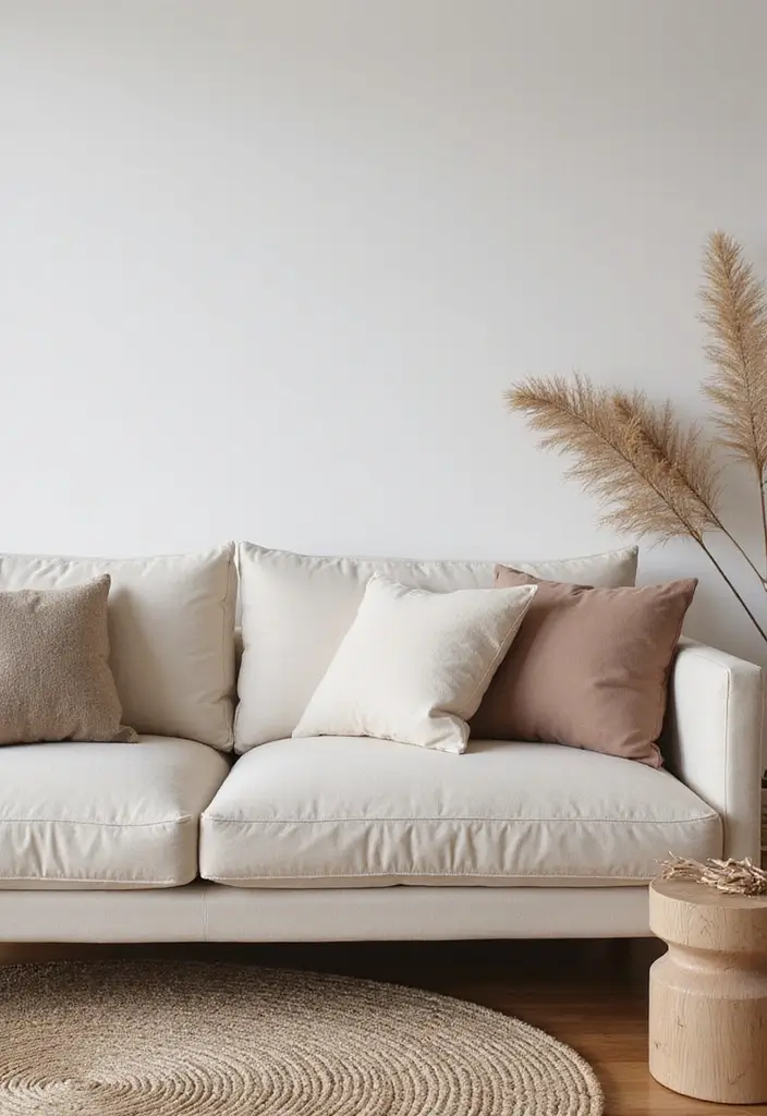 30+ Christmas Throw Pillows for Couches: Festive and Cozy Ideas 12 30+ Christmas Throw Pillows for Couches: Festive and Cozy Ideas - 12. Minimalist Styles