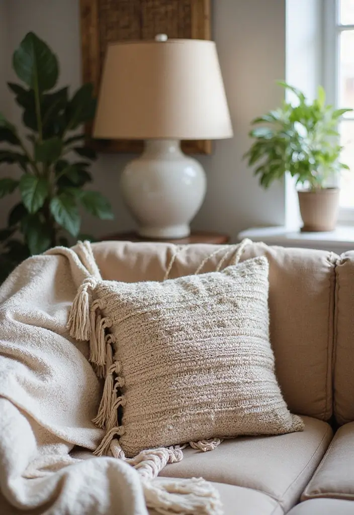 30+ Free Crochet Home Decor Patterns for Beautiful Decorative Pillows 1 30+ Free Crochet Home Decor Patterns for Beautiful Decorative Pillows - 1. Boho Chic Fringe Pillow