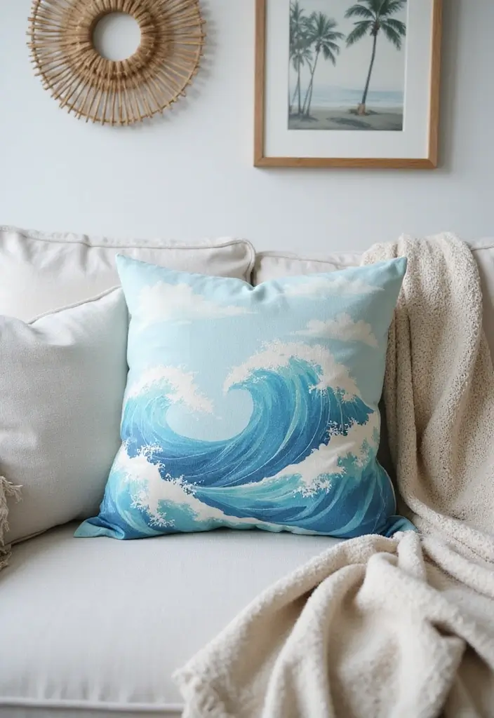 30+ Free Crochet Home Decor Patterns for Beautiful Decorative Pillows 11 30+ Free Crochet Home Decor Patterns for Beautiful Decorative Pillows - 11. Ocean Waves Pillow