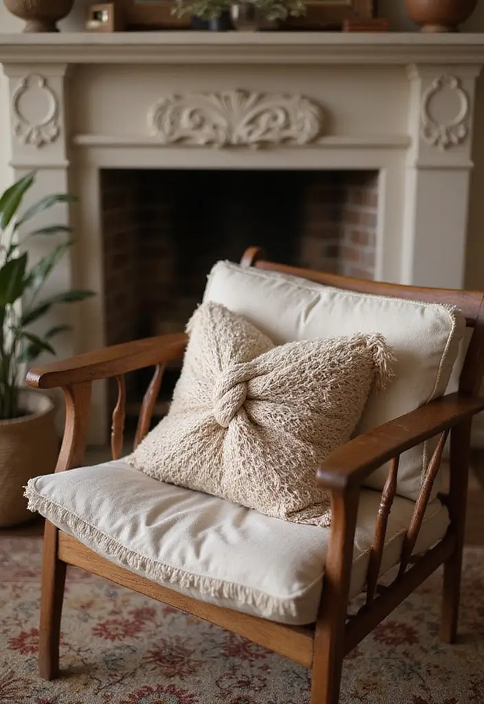 30+ Free Crochet Home Decor Patterns for Beautiful Decorative Pillows 13 30+ Free Crochet Home Decor Patterns for Beautiful Decorative Pillows - 13. Knotted Fringe Pillow