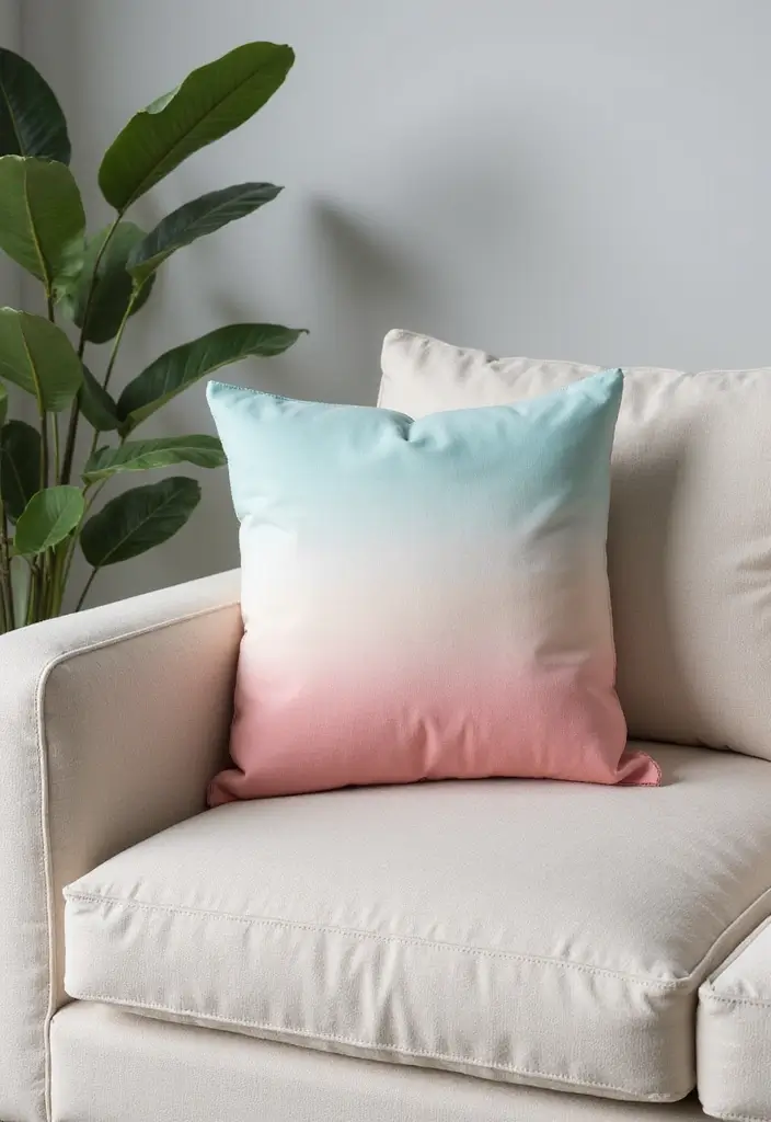 30+ Free Crochet Home Decor Patterns for Beautiful Decorative Pillows 22 30+ Free Crochet Home Decor Patterns for Beautiful Decorative Pillows - 22. Ombre Pillow