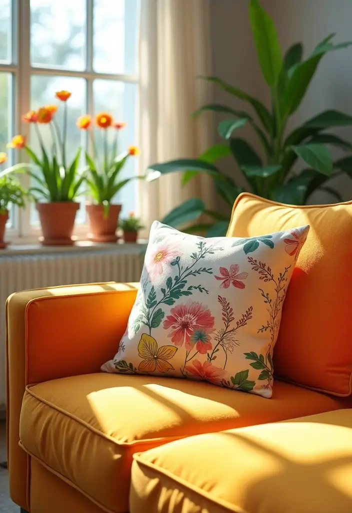 30+ Free Crochet Home Decor Patterns for Beautiful Decorative Pillows 5 30+ Free Crochet Home Decor Patterns for Beautiful Decorative Pillows - 5. Floral Motif Pillow