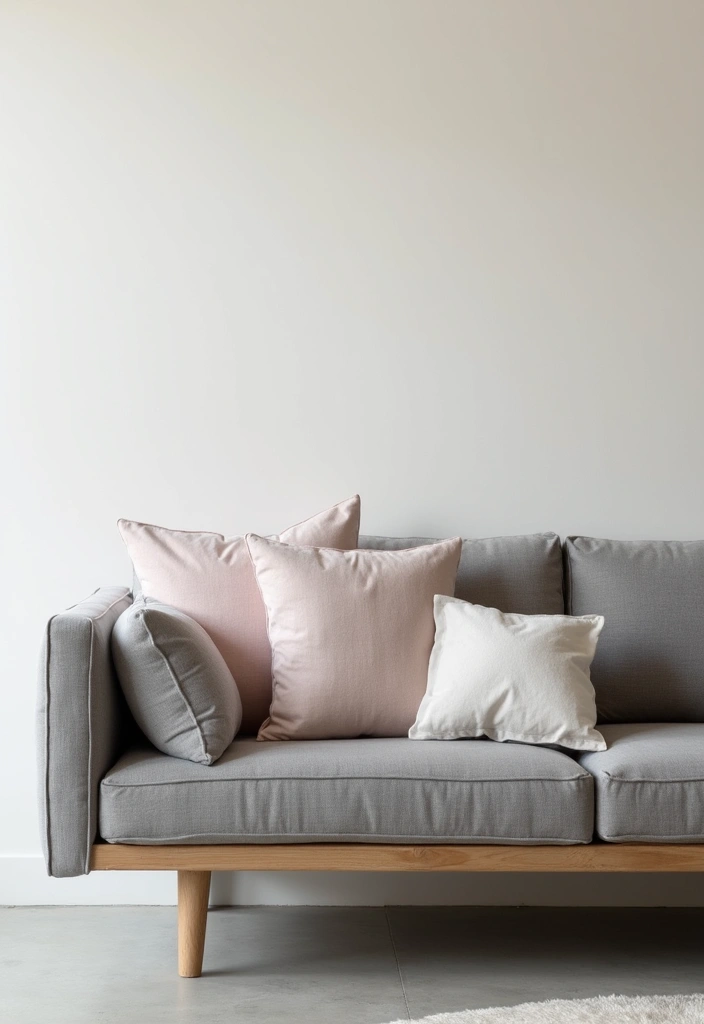 30+ Pillows for a Grey Couch That Add Depth and Character - 21. Eco-Friendly Organic Cotton Pillows