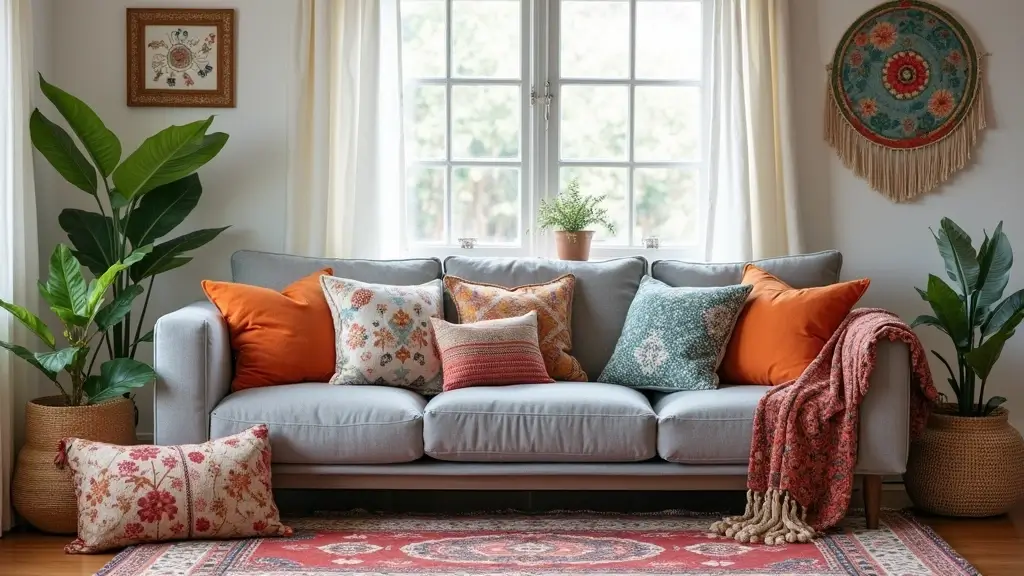 30+ Pillows for a Grey Couch That Add Depth and Character