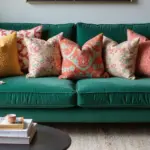 30 Pillows for an Emerald Green Couch That Make a Statement