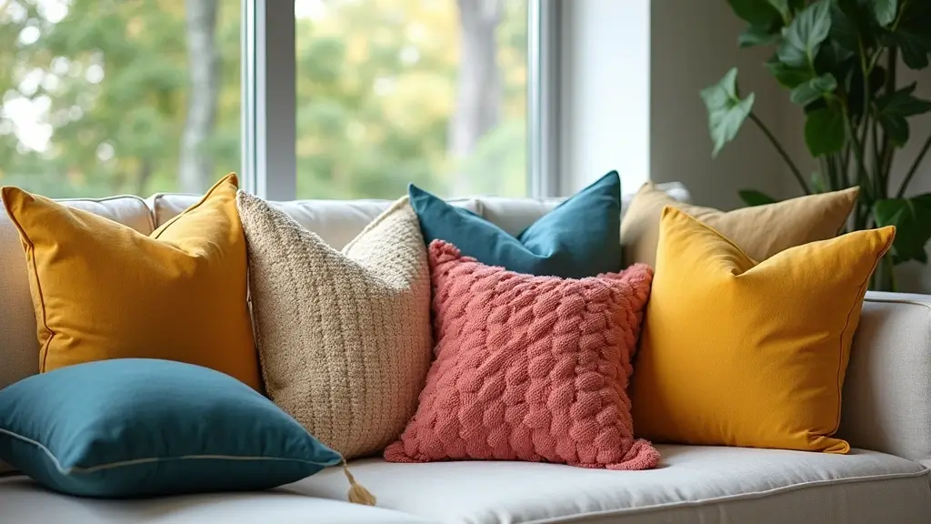 30+ Throw Pillow Design Ideas for Modern Living Rooms