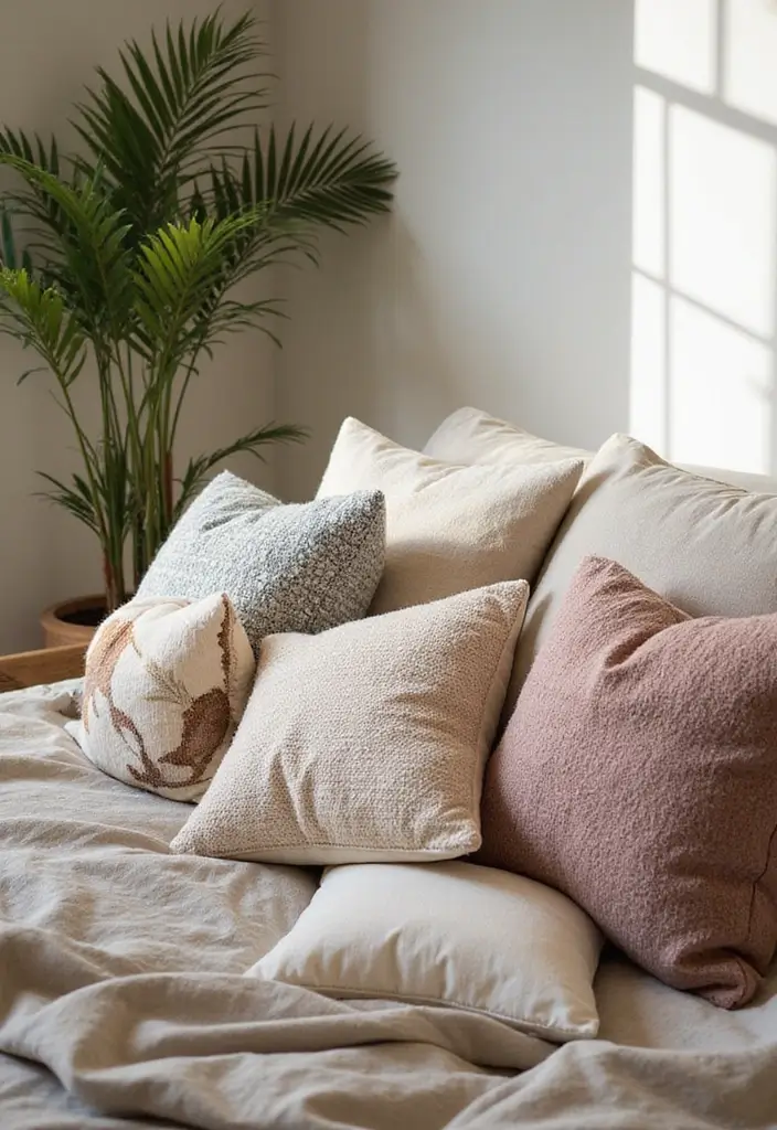 30 Throw Pillow Ideas for Bedrooms: Soft and Relaxing Looks 28 30 Throw Pillow Ideas for Bedrooms: Soft and Relaxing Looks - 28. Eco-Conscious Brands to Look Out For